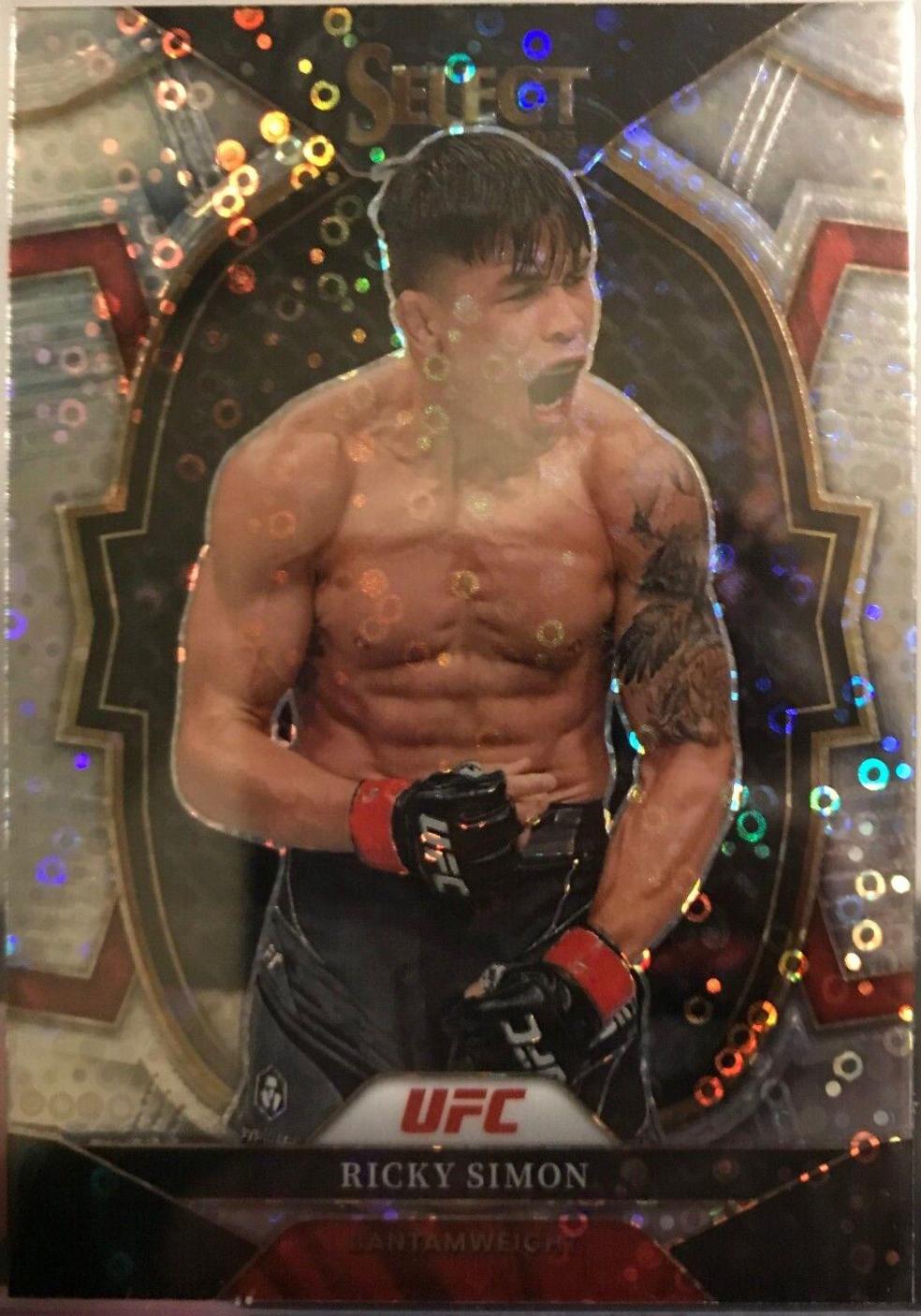 Ricky Simon 2023 Panini Select UFC Concourse #91 Disco