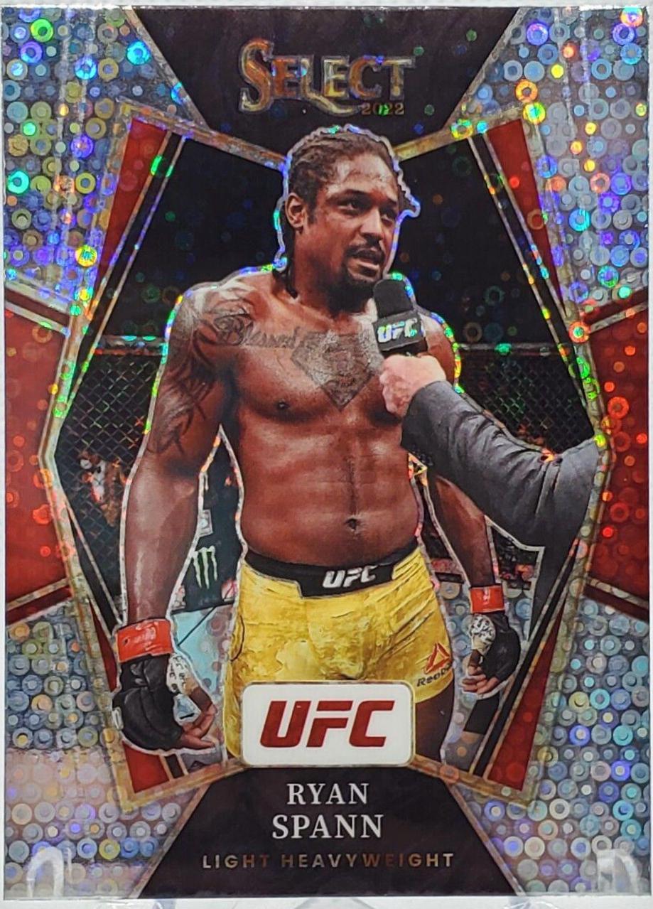 Ryan Spann 2022 Panini Select UFC Premier Level #174 Silver