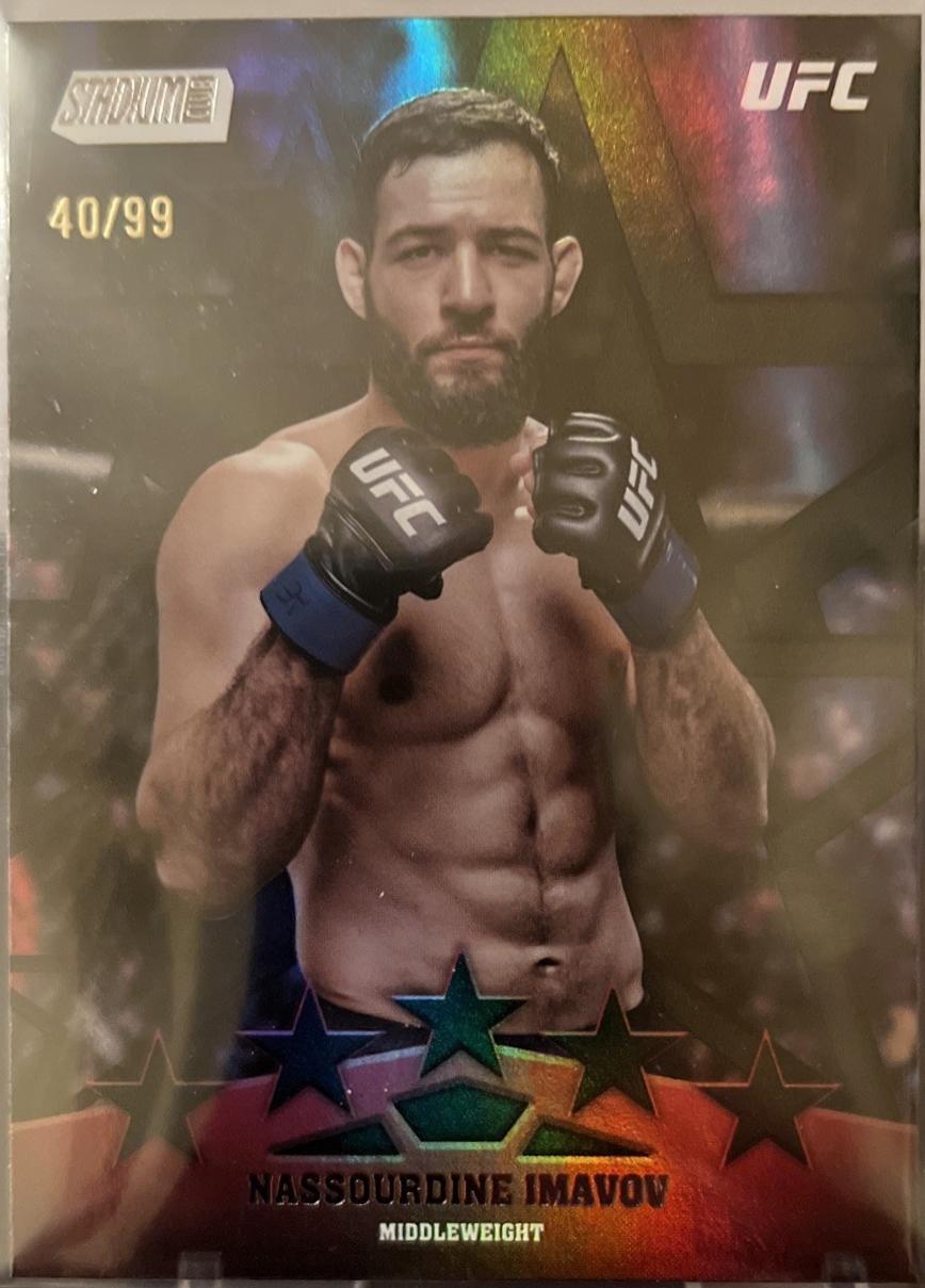Nassourdine Imavov 2025 Topps Stadium Club UFC Special Forces #SF-30 Black