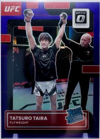 Tatsuro Taira 2023 Panini Donruss Optic UFC Base #135 Purple