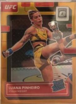 Luana Pinheiro 2023 Panini Donruss Optic UFC Base #119 Gold
