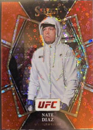 Nate Diaz 2022 Panini Select UFC Premier Level #102 Disco