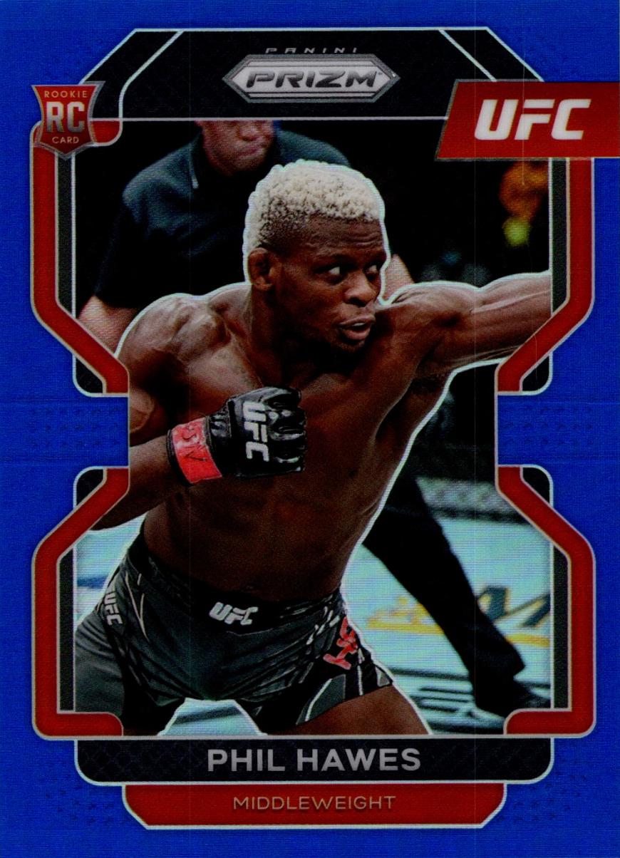 Phil Hawes 2022 Panini Prizm UFC Base #190 Blue