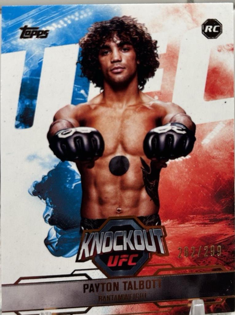 Payton Talbott 2025 Topps Knockout UFC Base #37 Bronze
