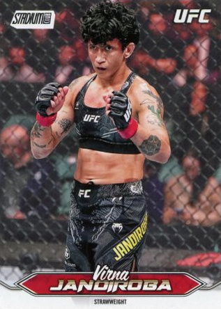 Virna Jandiroba 2025 Topps Stadium Club UFC Base #91 Rainbow