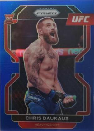 Chris Daukaus 2022 Panini Prizm UFC Base #199 Blue