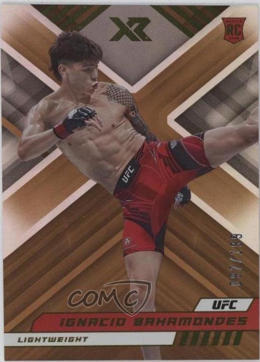 Ignacio Bahamondes 2023 Panini Chronicles UFC Base XR #287 Bronze