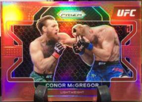 Conor McGregor 2022 Panini Prizm UFC Base #39 Red