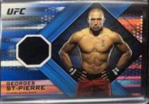 Georges St-Pierre 2019 Topps UFC Knockout Knockout Relics #KR-GSP Blue