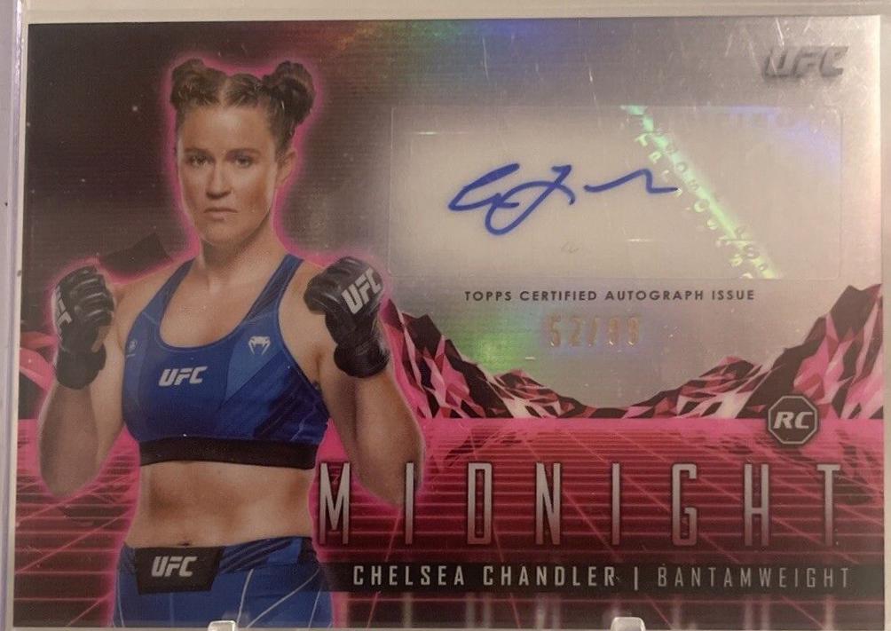 Chelsea Chandler 2024 Topps Midnight UFC Horizon Signatures #HS-CCR Twilight