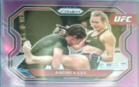Andrea Lee 2021 Panini Prizm UFC Base #172 Purple