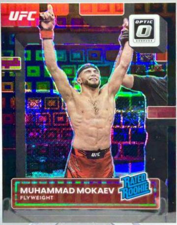 Muhammad Mokaev 2023 Panini Donruss Optic UFC Base #141 Black Pandora