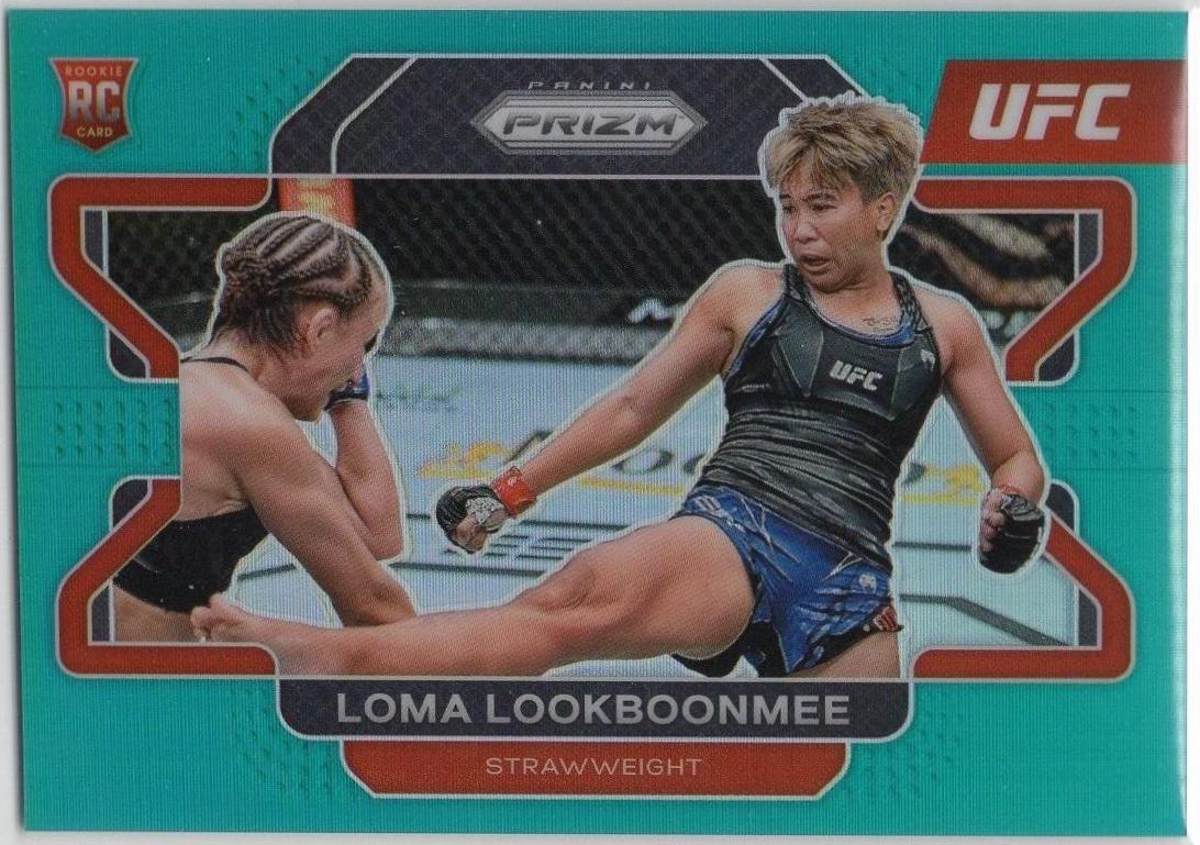 Loma Lookboonmee 2022 Panini Prizm UFC Base #16 Teal