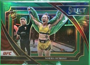 Norma Dumont 2023 Panini Select UFC Mezzanine #378 Green