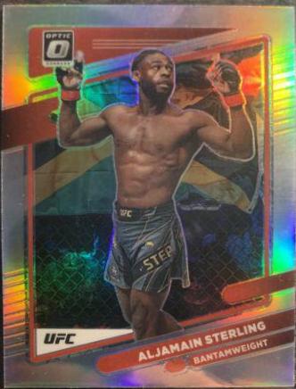 Aljamain Sterling 2022 Panini Donruss Optic UFC Base #64 Holo