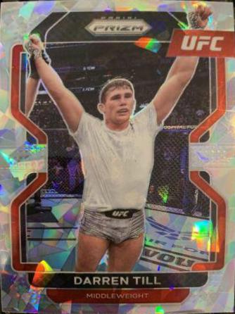 Darren Till 2022 Panini Prizm UFC Base #181 Ice