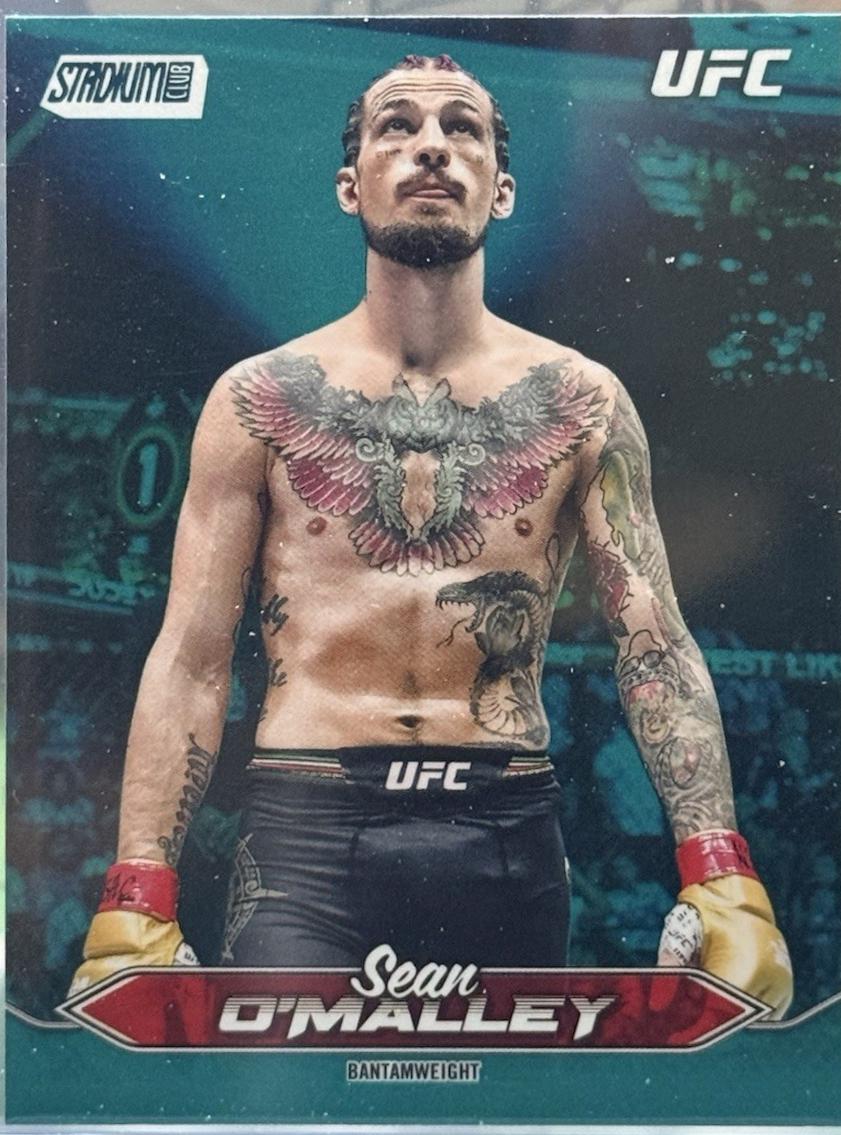 Sean O'Malley 2025 Topps Stadium Club UFC Base #20 Teal
