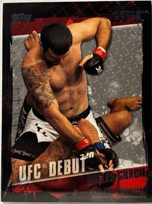 Rolles Gracie 2010 Topps UFC Base #158 Silver
