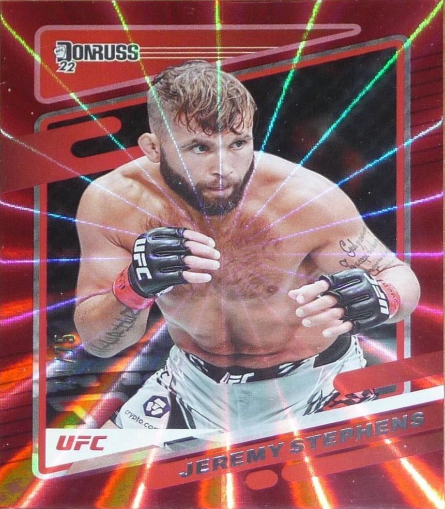 Jeremy Stephens 2022 Panini Donruss UFC Base #132 Red