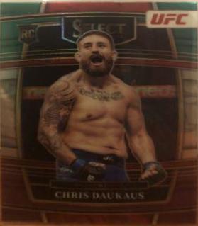 Chris Daukaus 2022 Panini Select UFC Concourse #79 Tri Color