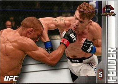 Paul Felder 2015 Topps UFC Champions Base #62 Platinum