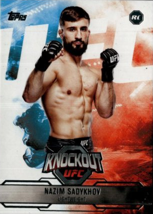 Nazim Sadykhov 2025 Topps Knockout UFC Base #46 Platinum