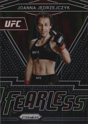Joanna Jędrzejczyk 2022 Panini Prizm UFC Fearless #2 Silver
