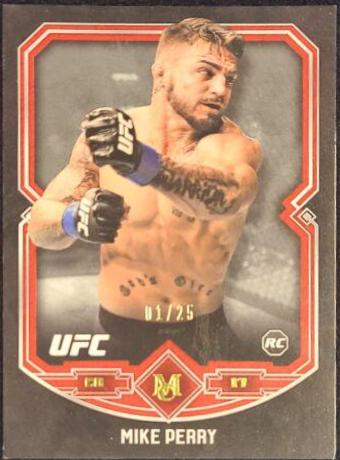 Mike Perry 2017 Topps Museum Collection UFC Base #25 Ruby