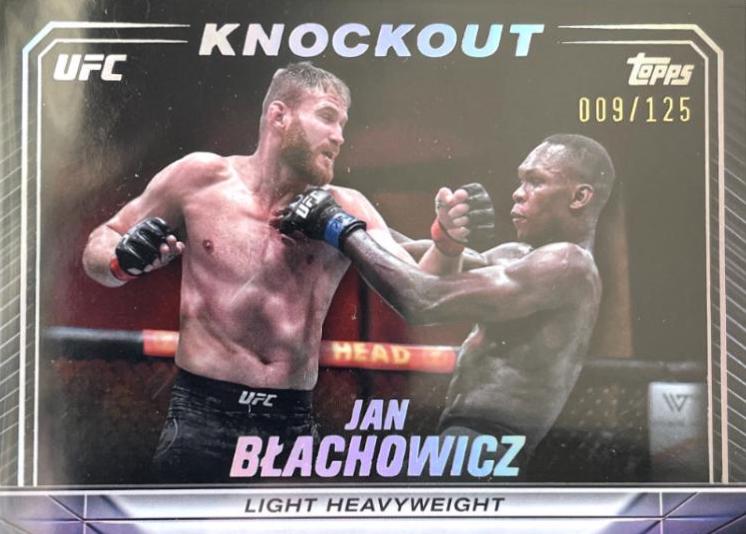 Jan Błachowicz 2024 Topps Knockout UFC Base #67 Holo Silver