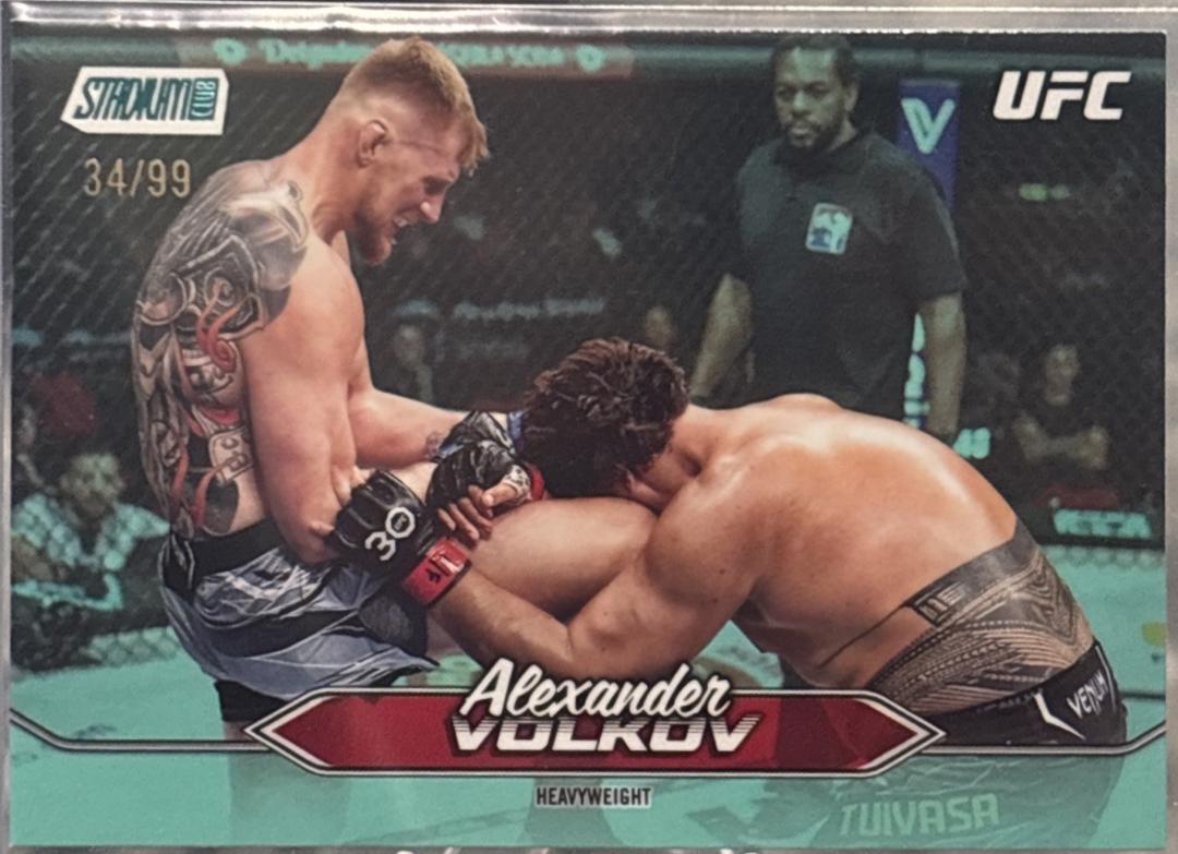Alexander Volkov 2025 Topps Stadium Club UFC Base #133 Turquoise