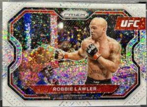 Robbie Lawler 2021 Panini Prizm UFC Base #195 White Sparkle