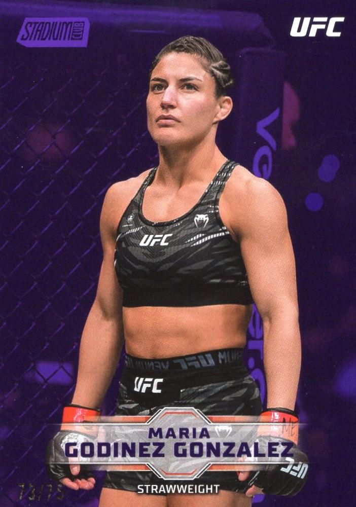 Maria Godinez Gonzalez 2026 Topps Stadium Club UFC Base #116 Purple