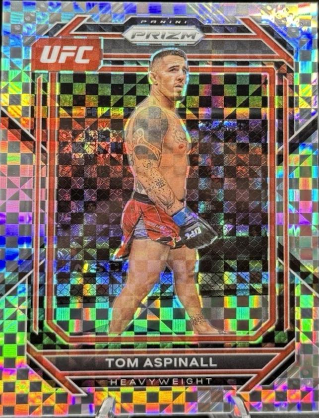 Tom Aspinall 2023 Panini Prizm UFC Base #138 Lucky Envelopes