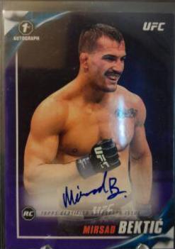Mirsad Bektić 2019 Topps UFC Knockout Knockout Autographs #KA-MB Purple