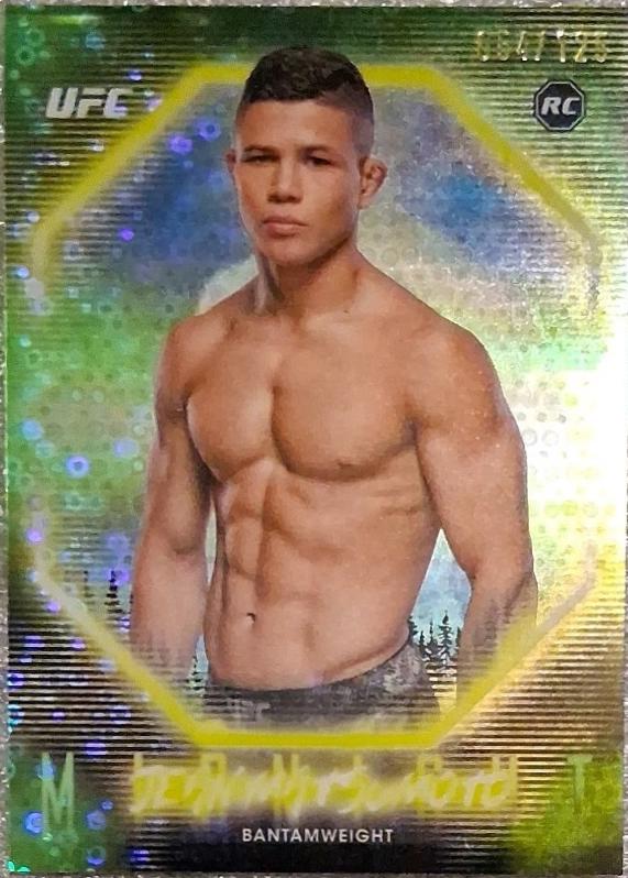 Jean Matsumoto 2025 Topps Midnight UFC Base #44 Morning