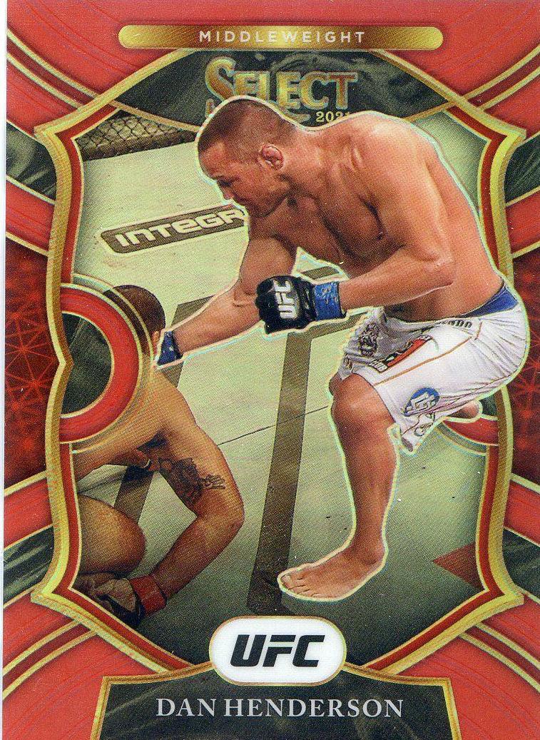 Dan Henderson 2021 Panini Select UFC Concourse #80 Red