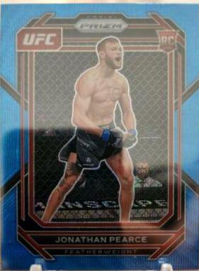 Jonathan Pearce 2023 Panini Prizm UFC Base #179 Blue Wave
