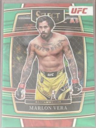 Marlon Vera 2022 Panini Select UFC Concourse #36 Green