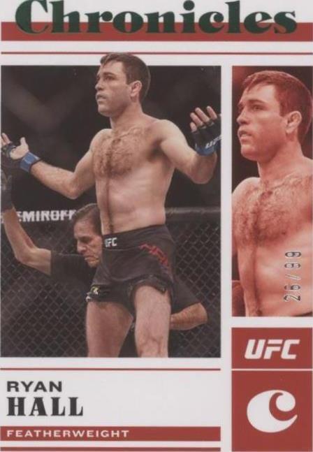 Ryan Hall 2023 Panini Chronicles UFC Base Chronicles #61 Green