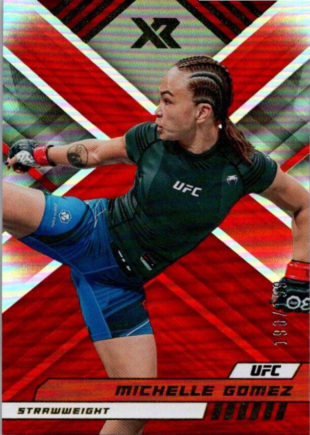 Michelle Waterson-Gomez 2023 Panini Chronicles UFC Base XR #300 Red