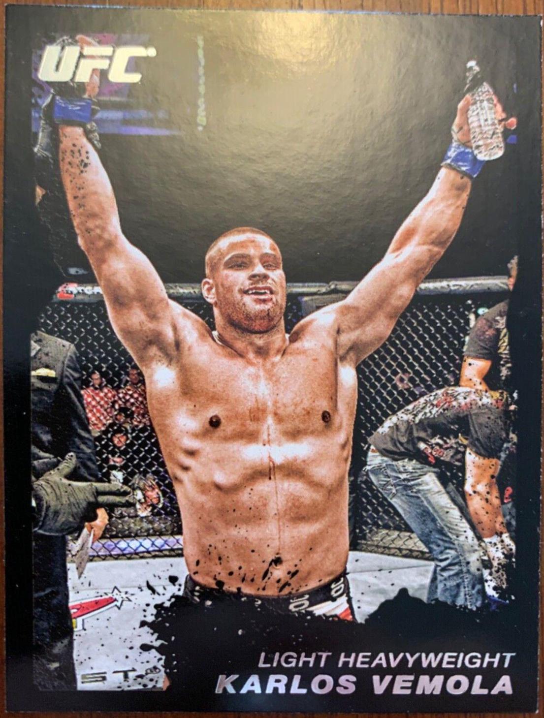 Karlos Vemola 2011 Topps UFC Moment of Truth Base #180 Onyx