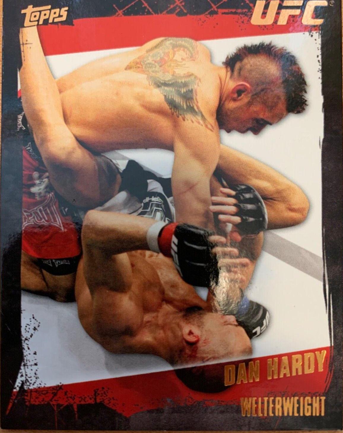 Dan Hardy 2010 Topps UFC Base #13 Silver