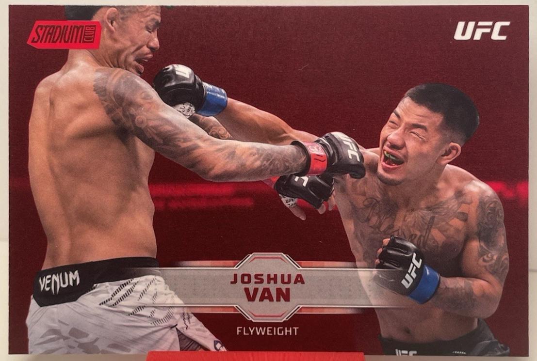 Joshua Van 2026 Topps Stadium Club UFC Base #2 Red