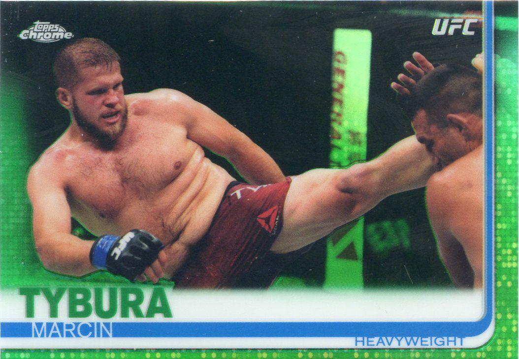 Marcin Tybura 2019 Topps Chrome UFC Base #3 Green