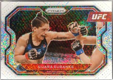 Sijara Eubanks 2021 Panini Prizm UFC Base #157 White Sparkle