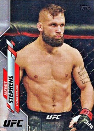 Jeremy Stephens 2020 Topps UFC Base #46 Camo