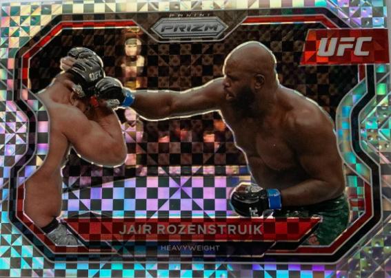 Jairzinho Rozenstruik 2021 Panini Prizm UFC Base #130 Lucky Envelopes