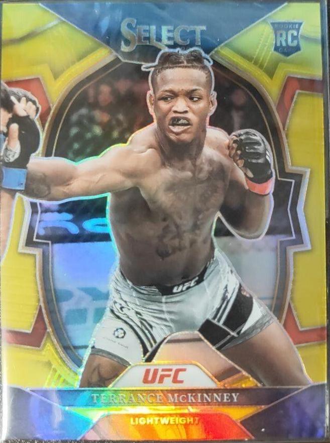 Terrance McKinney 2023 Panini Select UFC Concourse #53 Gold