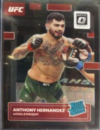 Anthony Hernandez 2023 Panini Donruss Optic UFC Base #110 Black Pandora