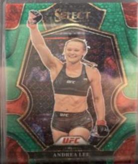 Andrea Lee 2023 Panini Select UFC Premier Level #158 Green